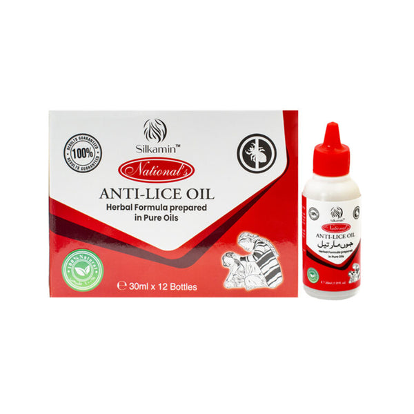 Anti-Lice Hair Oil (Pack of 12 Bottles)