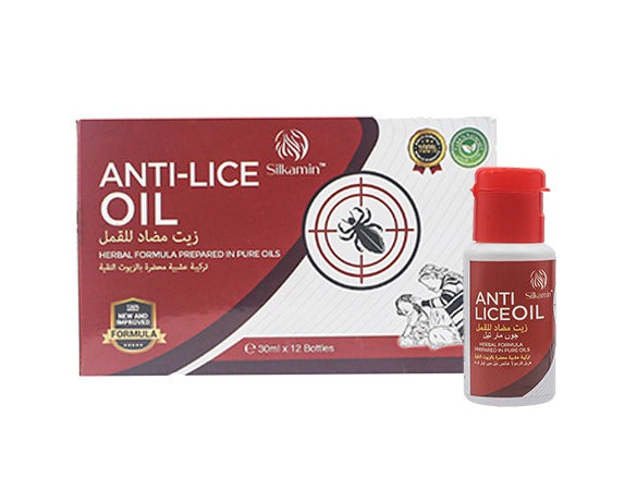 Anti-Lice Hair Oil (Pack of 12 Bottles)